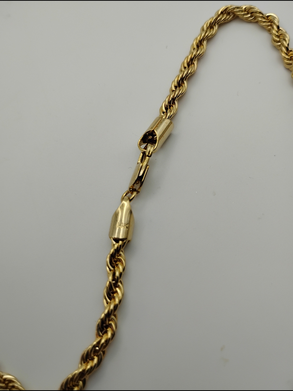 Gold Tone Jesus Head Pendant Necklace - Picture 13 of 15